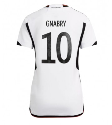 Tyskland Serge Gnabry #10 Hemmatröja Dam VM 2022 Kortärmad